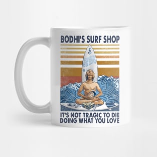 Vintage retro surf shop art movie fan Mug